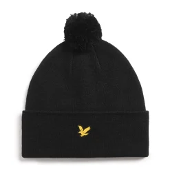 Lyle & Scott Mössor-Golf Merino Blend Beanie Jet-Black