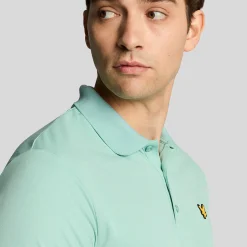 Lyle & Scott Pikétröjor Herr-Golf Tech Polo Mineral Turq (X523)