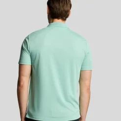 Lyle & Scott Pikétröjor Herr-Golf Tech Polo Mineral Turq (X523)