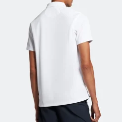 Lyle & Scott Pikétröjor Herr-Golf Tech Polo Vit Vit (626)