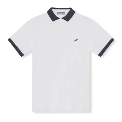 Goatlane Pikétröjor Herr-Golf Tech Polo Vit Blå White/Blue