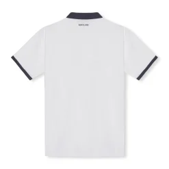 Goatlane Pikétröjor Herr-Golf Tech Polo Vit Blå White/Blue