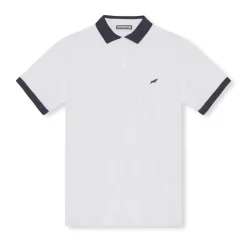 Goatlane Pikétröjor Herr-Golf Tech Polo Vit Blå White/Blue