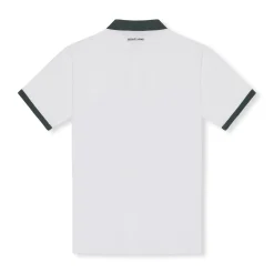 Goatlane Pikétröjor Herr-Golf Tech Polo Vit Grön White/Green