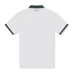 Goatlane Pikétröjor Herr-Golf Tech Polo Vit Grön White/Green