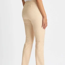 Röhnisch Byxor Dam-Grace Pant Minicheck-Peach