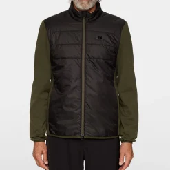 J.Lindeberg Jackor Herr-Gregory Hybrid Jacket Forest-Green