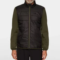 J.Lindeberg Jackor Herr-Gregory Hybrid Jacket Forest-Green