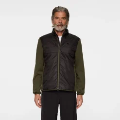 J.Lindeberg Jackor Herr-Gregory Hybrid Jacket Forest-Green