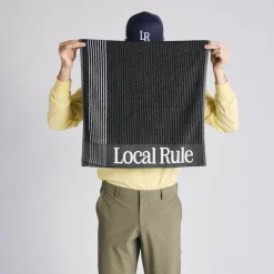 Local Rule Handdukar-Gym Towel Svart Black
