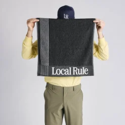 Local Rule Handdukar-Gym Towel Svart Black