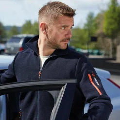 Ivanhoe Jackor Herr-Hadar Full Zip Windbreaker Blå Navy (022)