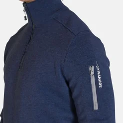 Ivanhoe Tröjor Herr-Hadar Half Zip Windbreaker Blå Steel (617)