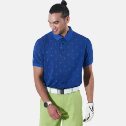 Abacus Pikétröjor Herr-Hankley 308-Atlantic Blue