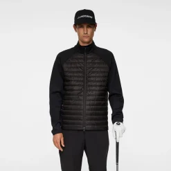 J.Lindeberg Jackor Herr-Hayden Quilt Hybrid Jacket Svart Black