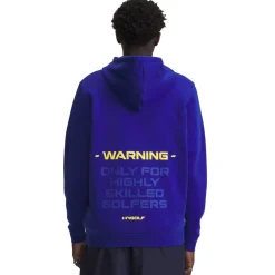 Under Armour Tröjor Herr-Hazard Warning Hoodie Blå Blå (Royal 400)