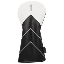 Pure Headcovers-Headcover Driver Vit Svart Vit/Svart