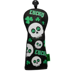 Pure Headcovers-Headcover Fairwaywood Svart Grön Lucky/Svart/Grön