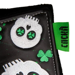 Pure Headcovers-Headcover Putter Blade Svart Grön Lucky/Svart/Grön