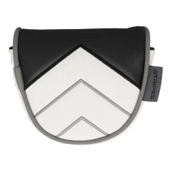 Pure Headcovers-Headcover Putter Mallet Vit Svart Vit/Svart