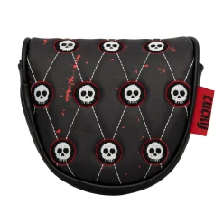 Pure Headcovers-Headcover Putter Mallet Vit Lucky/ Svart/Vit