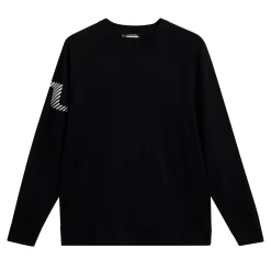 J.Lindeberg Tröjor Herr-Heath Knitted Sweater Svart Black