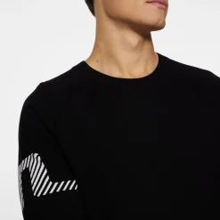 J.Lindeberg Tröjor Herr-Heath Knitted Sweater Svart Black