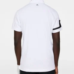 J.Lindeberg Pikétröjor Herr-Heath Regular Fit Golf Polo Vit White