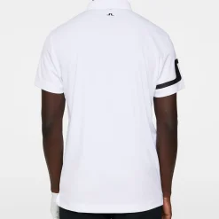 J.Lindeberg Pikétröjor Herr-Heath Regular Fit Golf Polo Vit White