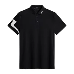 J.Lindeberg Pikétröjor Herr-Heath Regular Fit Golf Polo Svart Black