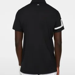 J.Lindeberg Pikétröjor Herr-Heath Regular Fit Golf Polo Svart Black