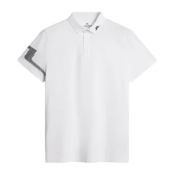 J.Lindeberg Pikétröjor Herr-Heath Strike Polo Vit White