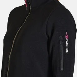 Ivanhoe Jackor Dam-Hedda WB Full Zip Svart Svart (015)