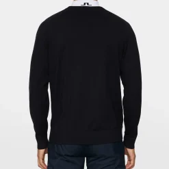 J.Lindeberg Tröjor Herr-Henry Knitted Sweater Blå JL Navy