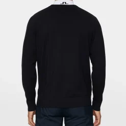 J.Lindeberg Tröjor Herr-Henry Knitted Sweater Blå JL Navy