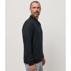 Travis Mathew Tröjor Herr-Highway M 1/4 Zip Svart Black