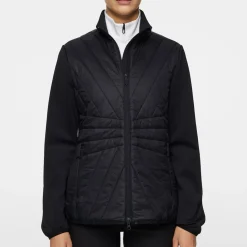 J.Lindeberg Jackor Dam-Holma Quilt Hybrid Svart Black