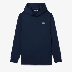 Lacoste Tröjor Herr-Hoodie Golf Blå Navy (166)
