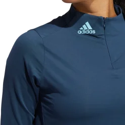 Adidas Tröjor Dam-H.Rdy Ls Mk CrewNavy-HazySky