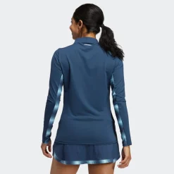 Adidas Tröjor Dam-H.Rdy Ls Mk CrewNavy-HazySky