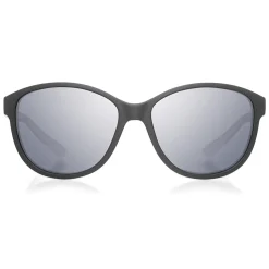 Henrik Stenson Eyewear Solglasögon-Hybrid Cateye Grå Grey/Lt Silver Mirr