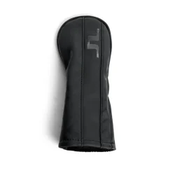 J.Lindeberg Headcovers-Hybrid Print Headcover Tour-Geo-Jacquard-Black-M