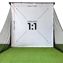 Sim Space Simulatorutrustning|Övrig Träning-Impact Screen+20 Bungee Cords