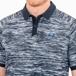 Under Armour Pikétröjor Herr-Iso-Chill Abe Twist Vit Svart Vit/Svart (100)