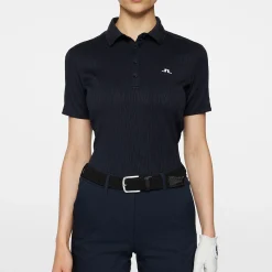 J.Lindeberg Pikétröjor Dam-Izara Polo Blå JL Navy