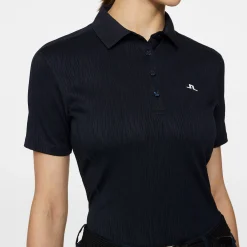 J.Lindeberg Pikétröjor Dam-Izara Polo Blå JL Navy