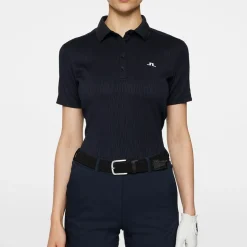 J.Lindeberg Pikétröjor Dam-Izara Polo Blå JL Navy