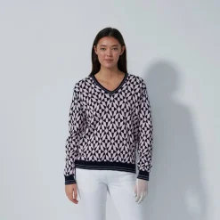Daily Sports Tröjor Dam-Jacquard Pullover Mosaic-Harmony