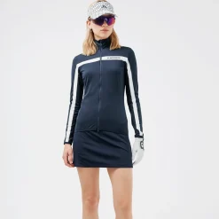 J.Lindeberg Tröjor Dam-Janice Mid Layer Blå JL Navy