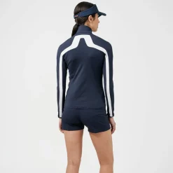 J.Lindeberg Tröjor Dam-Janice Mid Layer Blå JL Navy